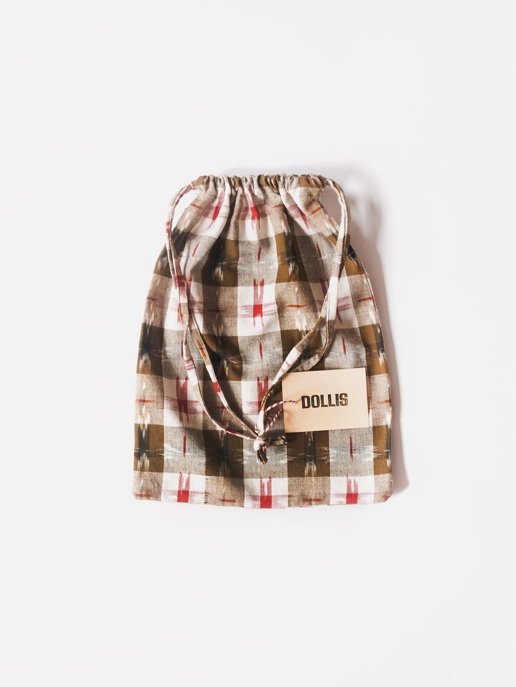Dollis Goods HANDBAG Medium Red Star Drawstring Bag
