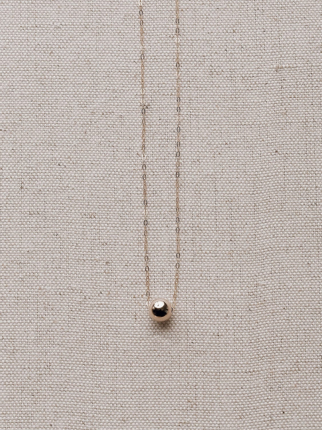 Emily Georgina Jones Jewellery Bauble Necklace in 9ct Gold
