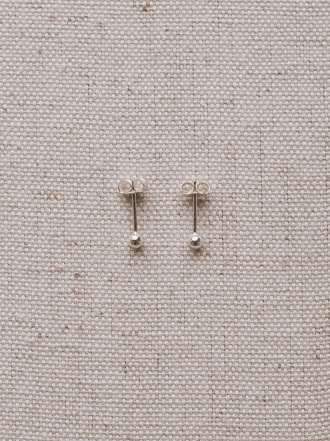 Emily Georgina Jones Jewellery Bauble Studs in Sterling Silver