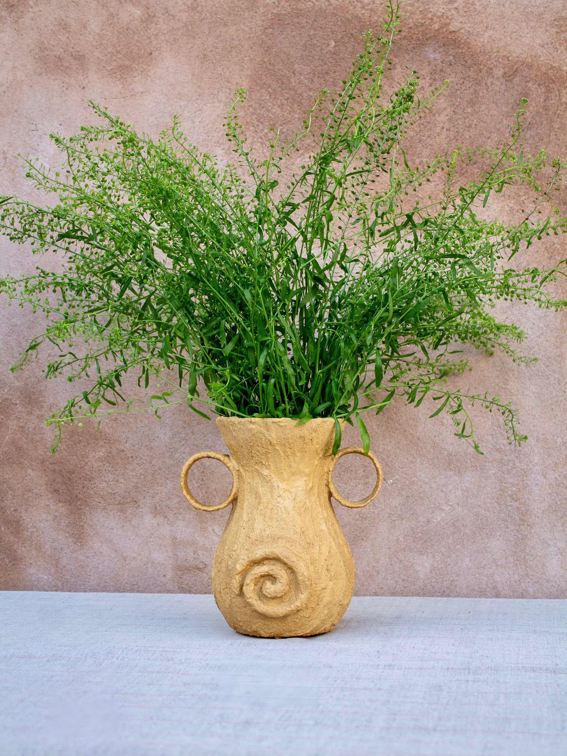 july studio vase Cotswold Honey Swirl Vase