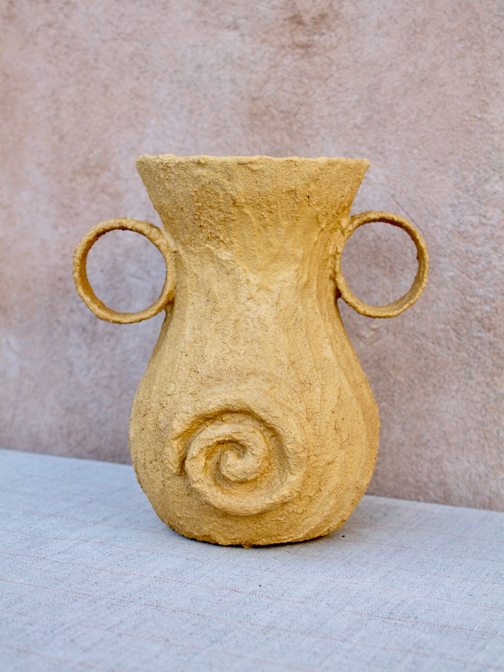 july studio vase Cotswold Honey Swirl Vase