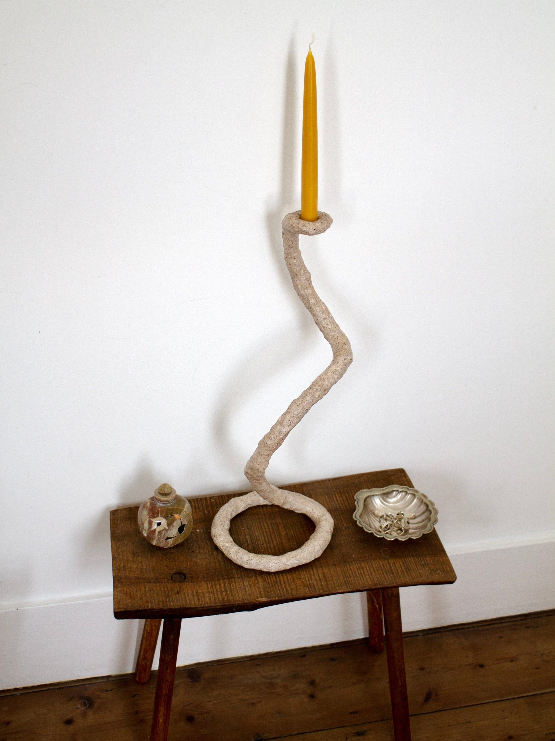 july studio vase Oakdale Spiral Candlestick