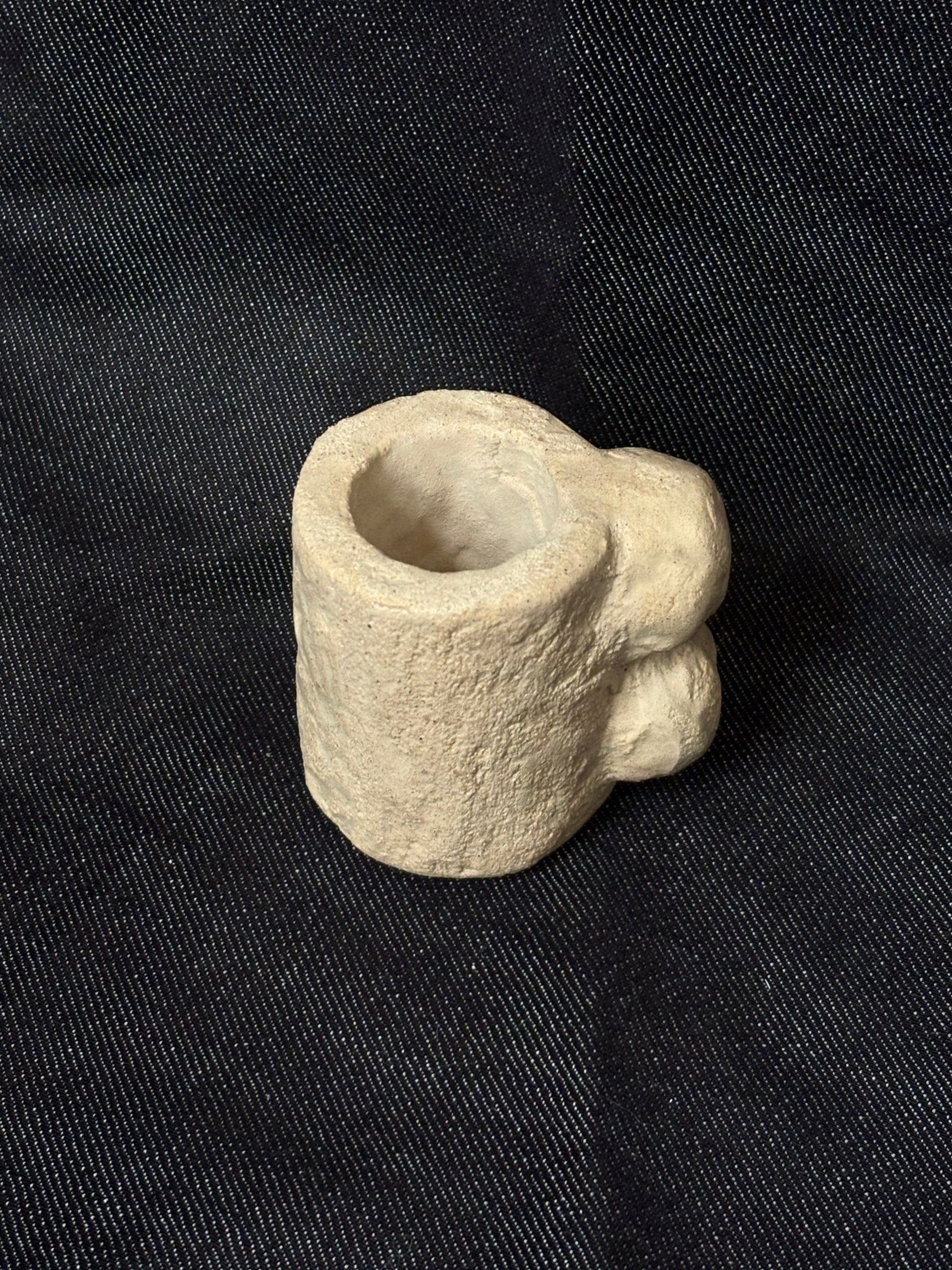 july studio vase Stone Circle Candlestick No. 3